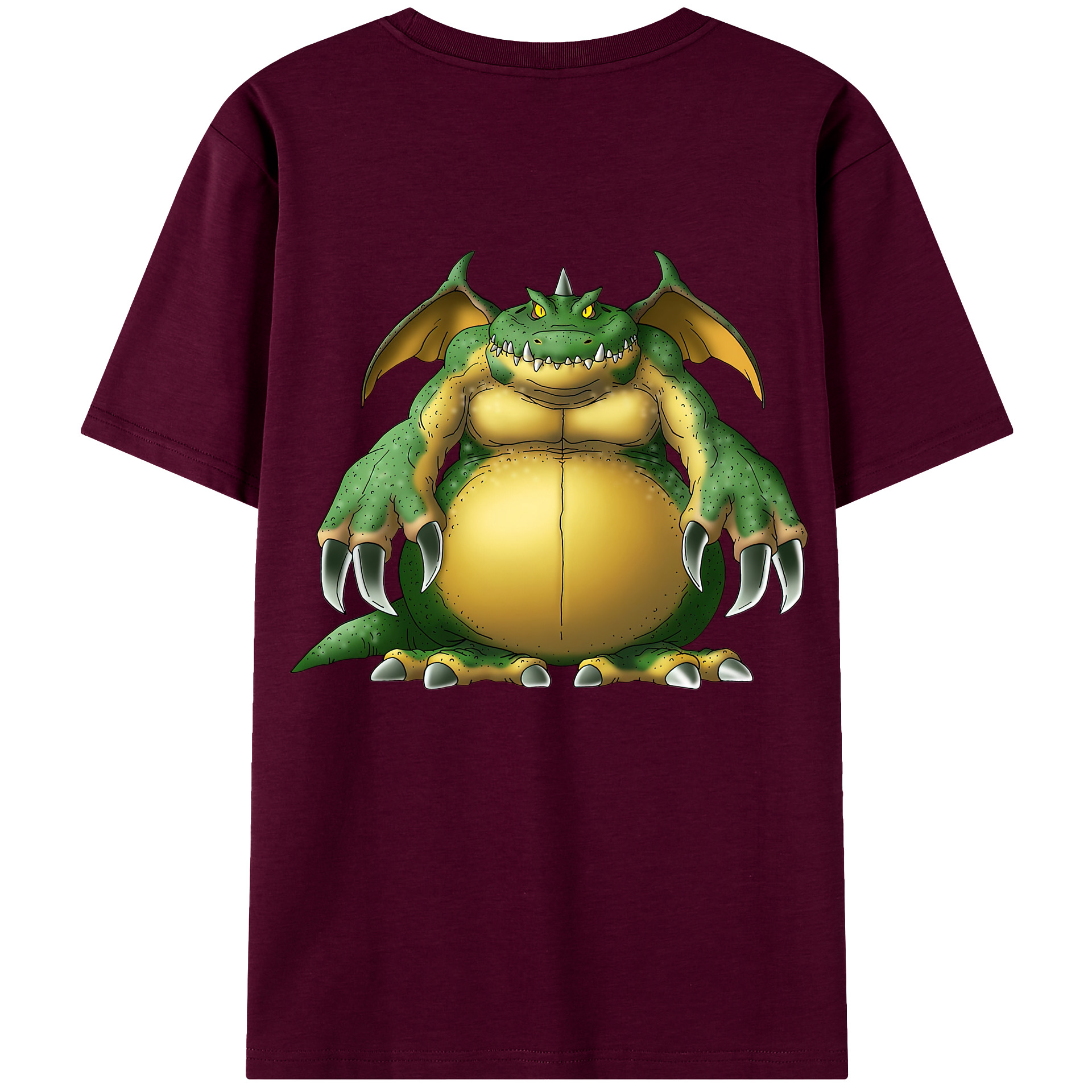 （画像用） ドラゴンクエスト Doragon Kuesuto Dragon Quest レディース半袖Tシャツ(バックプリント)